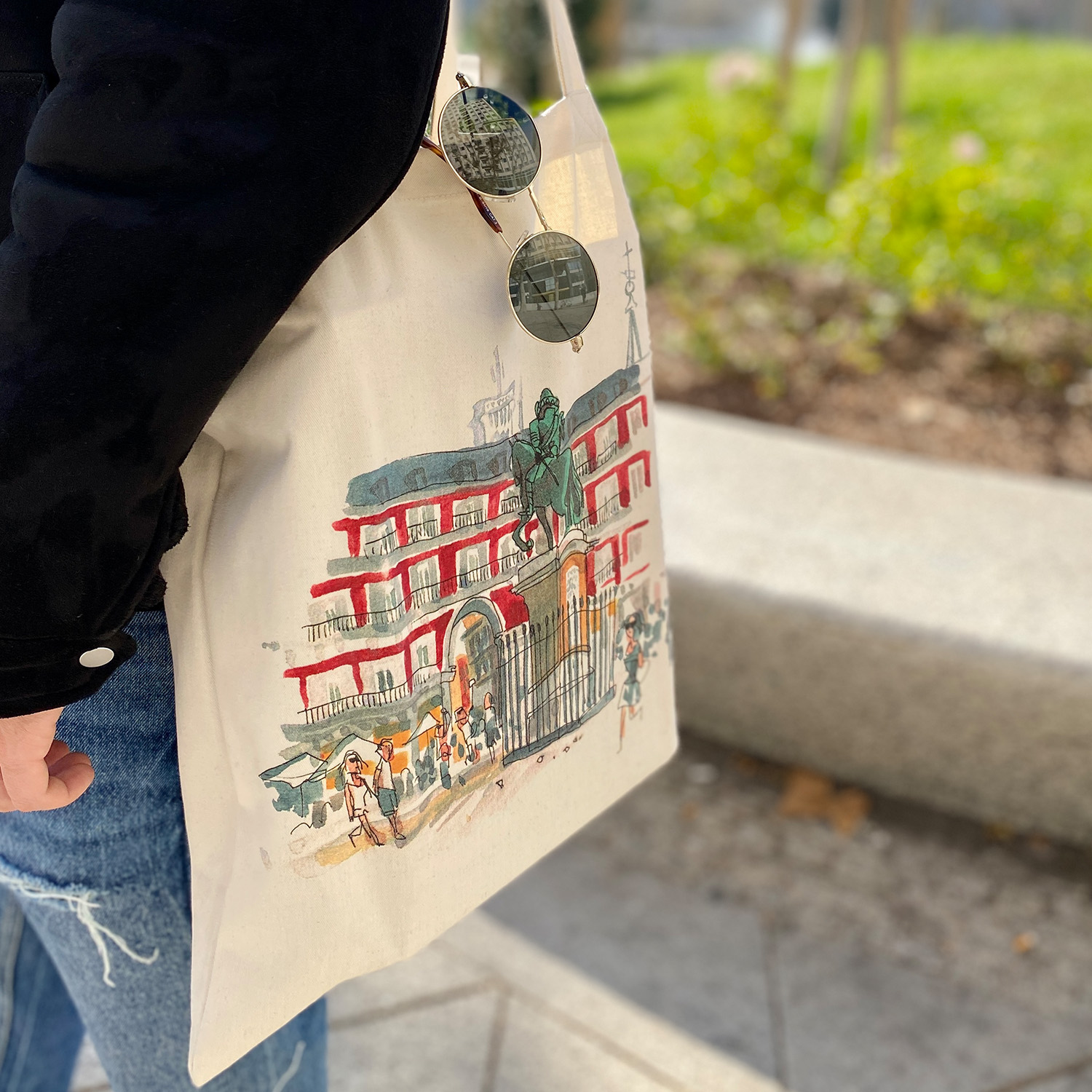 Plaza Mayor - MADRID - Tote bag - Tintablanca